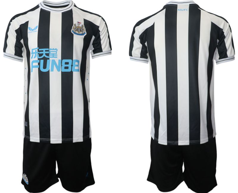 Cheap Men 2022-2023 Club Newcastle United home black blank Soccer Jersey